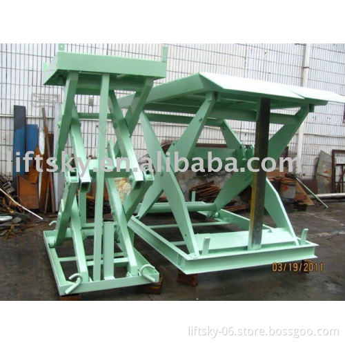 CE stationary lift platform / scissor lift / logistics & storage equipments